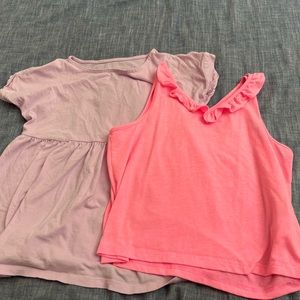 Two girls Lilly Pulitzer tops large 8-10